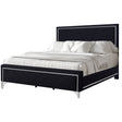 Ava 6/6 Ek Headboard, Footboard & Slat Kit-Ebony
