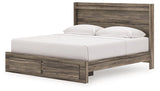Elbrim Panel Storage Bed