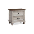 Mariana Nightstand W/Usb-Vintage Creme