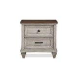Mariana Nightstand W/Usb-Vintage Creme