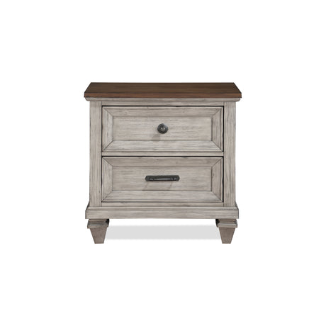 Mariana Nightstand W/Usb-Vintage Creme