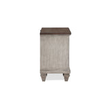 Mariana Nightstand W/Usb-Vintage Creme