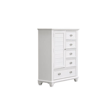Jamestown Door Chest- White