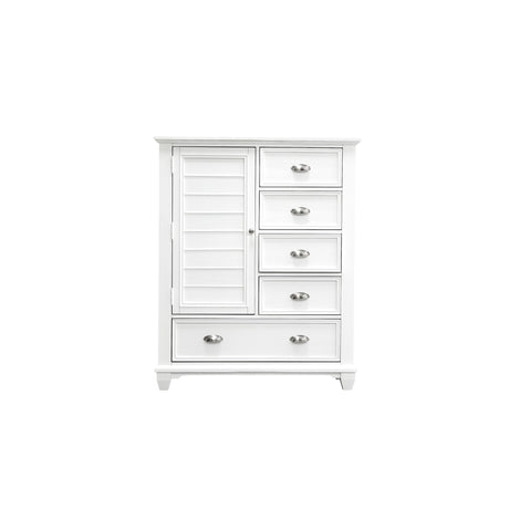 Jamestown Door Chest- White