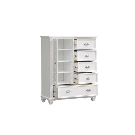 Jamestown Door Chest- White