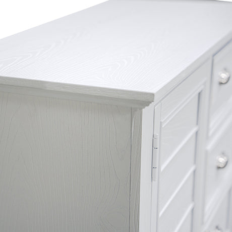 Jamestown Door Chest- White