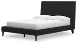Cadmori Upholstered Bed with Roll Slats