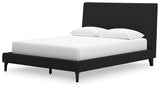 Cadmori Upholstered Bed with Roll Slats