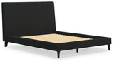 Cadmori Upholstered Bed with Roll Slats