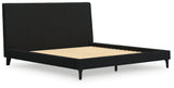 Cadmori Upholstered Bed with Roll Slats