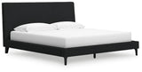 Cadmori Upholstered Bed with Roll Slats