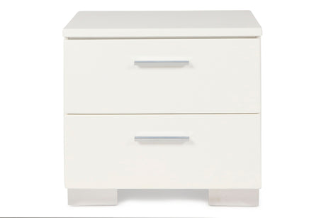 Sapphire Nightstand-White