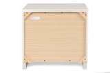 Sapphire Nightstand-White