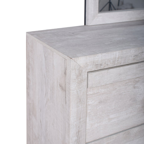 Biscayne Mirror- Driftwood