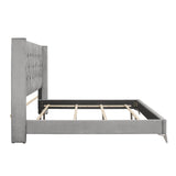 Huxley 4/6 F Hb, Fb And Slats-Gray