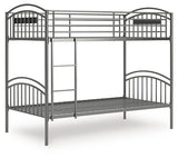 Lanceburg Bunk Bed with Ladder