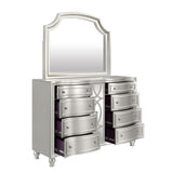 Reflections Dresser Mirror-Silver