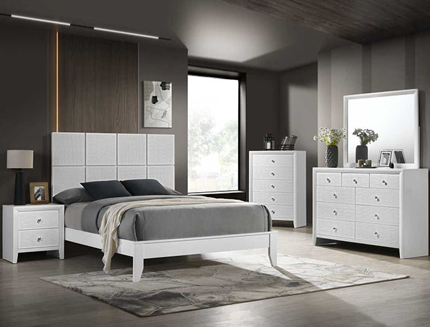 Denker Queen Rail White
