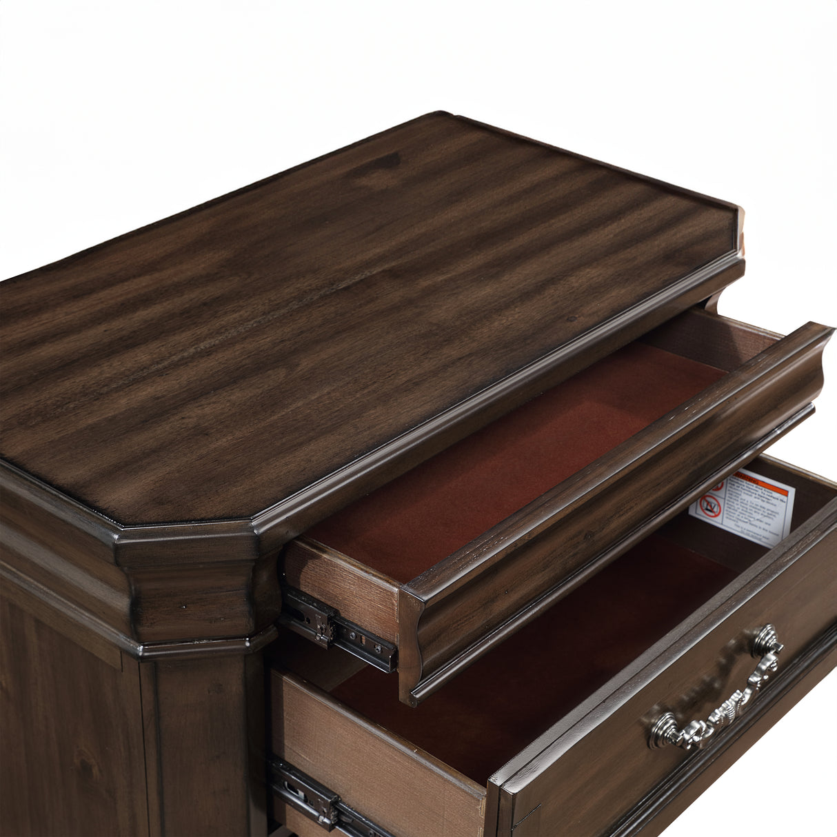 Lyndhurst Nightstand- Walnut