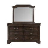 Lyndhurst Landscape Mirror- Walnut