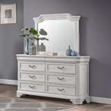 Lyndhurst Landscape Mirror- Vintage White