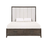 Landon 5/0 Q Headboard-Walnut
