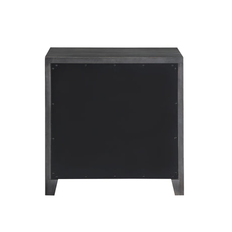 Odessa Nightstand-Charcoal