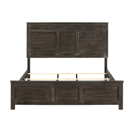 Andover 3/3 T Headboard, Footboard & Slats-Nutmeg