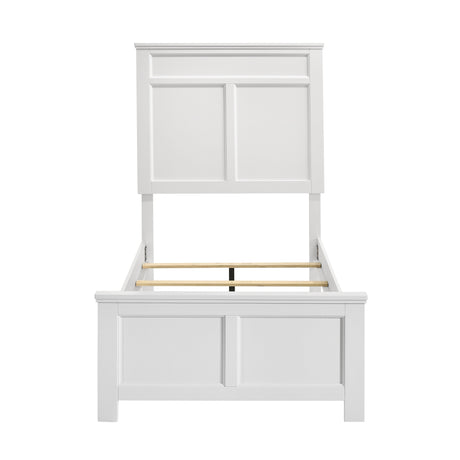Andover 3/3 T Headboard, Footboard & Slats-White
