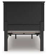 Lanolee Panel Storage Bed