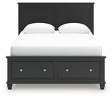 Lanolee Panel Storage Bed