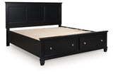 Lanolee Panel Storage Bed