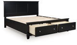 Lanolee Panel Storage Bed