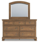 Feddinger Dresser and Mirror