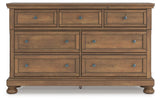 Feddinger Dresser and Mirror
