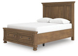 Feddinger Panel Storage Bed
