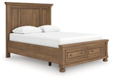 Feddinger Panel Storage Bed