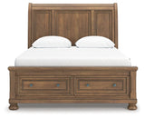 Feddinger Panel Storage Bed