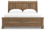 Feddinger Panel Storage Bed