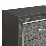 Radiance Nightstand-Black Pearl