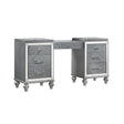 Valentino Dressing Table-Silver