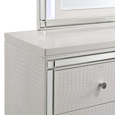 Valentino Lighted Mirror-White