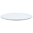 Glass Top 10mm Round Clear Tempered image