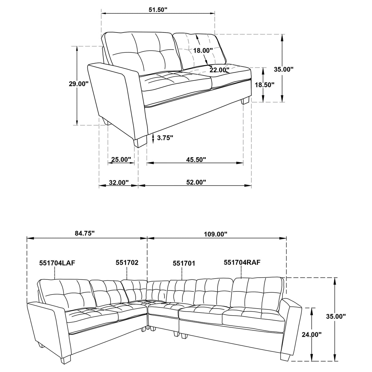 Georgina Modular Sectionals 5