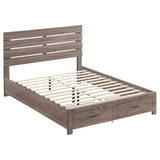 Brantford Eastern King & Queen Panel Bed Barrel Oak