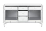 Duchess 5-drawer Accent Cabinet Silver