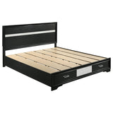 Miranda Panel Platform Storage Bed