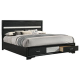 Miranda Panel Platform Storage Bed