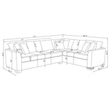Ashford Fold-Out Sleeper Sectional Sofa