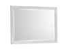 Crown Mark White Sands Mirror in White B8260-11 image